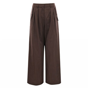 Charlie Silk High Waist Wide Leg Pant