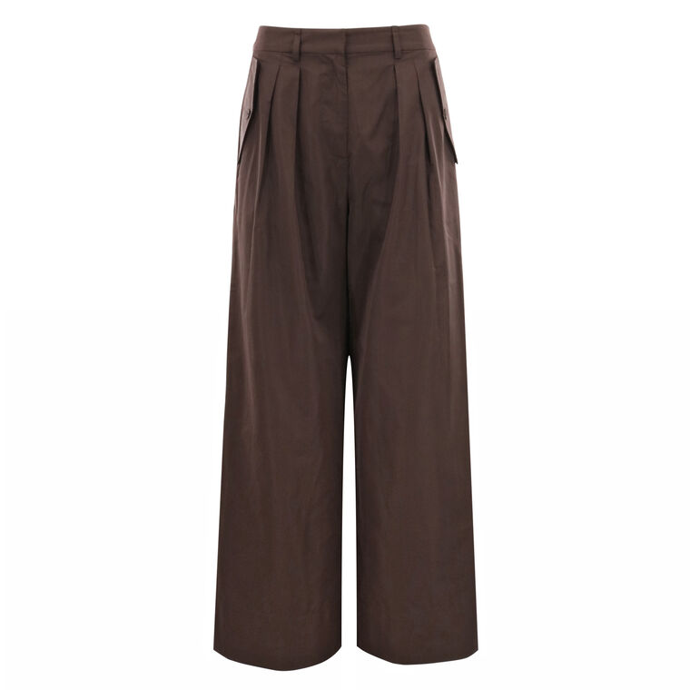 Charlie Silk High Waist Wide Leg Pant image number null