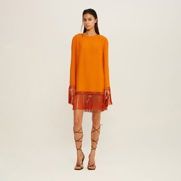 Claudia Fringed Dress image number null