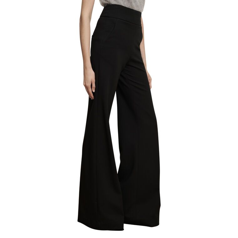 Kalinda High-Rise Wide-Leg Ponte Pant image number null