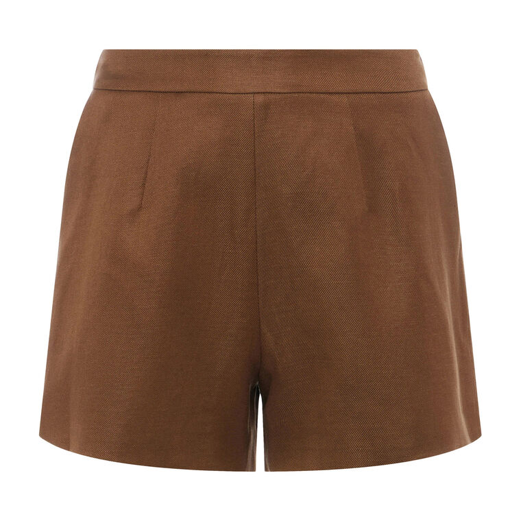 Ashton Linen-Blend Short image number null