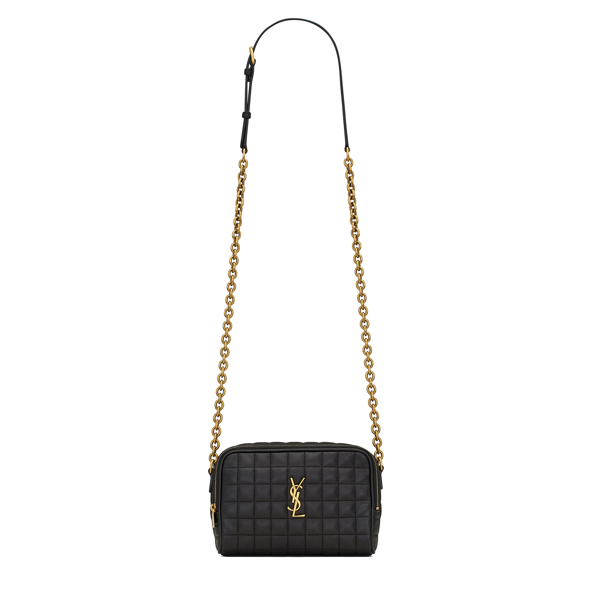 City Saint Laurent Crossbody Bag In Lambskin And Cotton | eBay