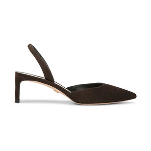 Caroline Suede Slingback Pump