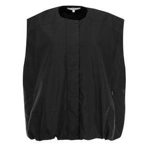 Italian Sporty Nylon Sleeveless Blousant Vest
