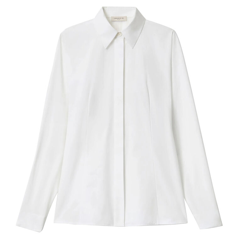 Organic Cotton Poplin Bridgehampton Shirt image number null