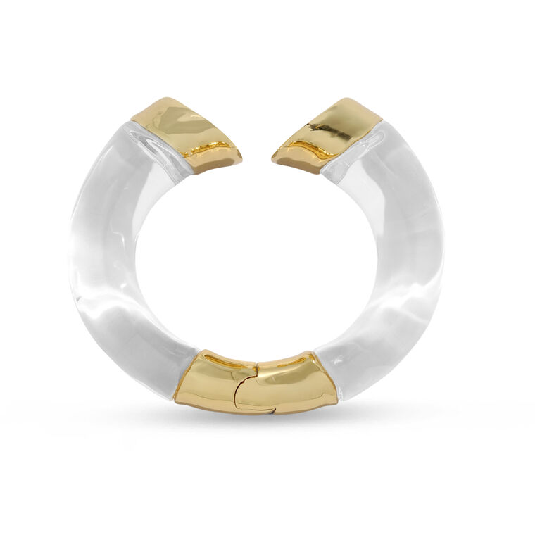 Liquid Lucite Hinge Bracelet image number null