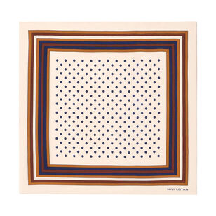Vintage Polka Dot Scarf