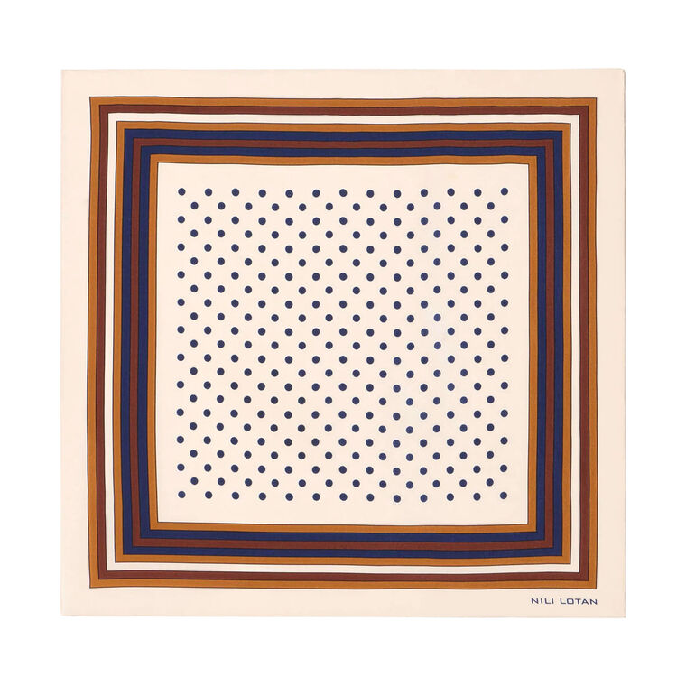Vintage Polka Dot Scarf image number null