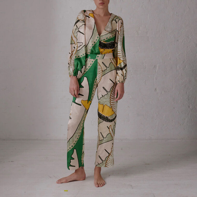 Sambale Jacquard Bodysuit image number null