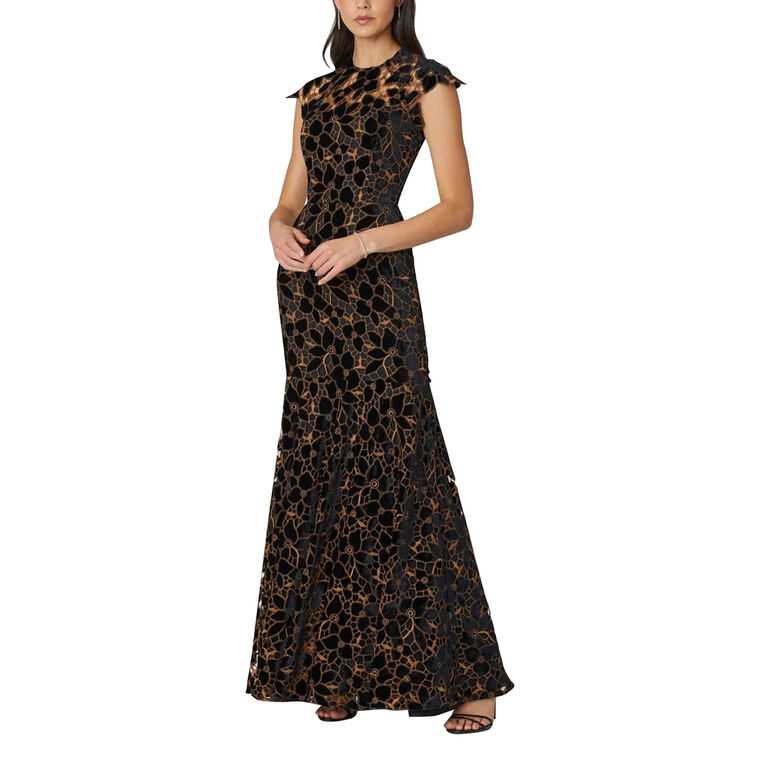 Carlotta Cap Sleeve Maxi Dress image number null