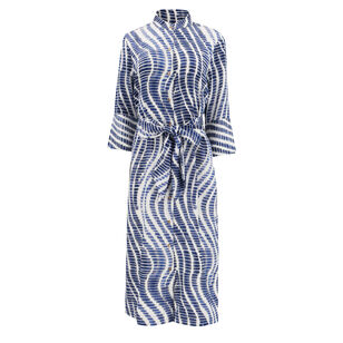 Playa Print Cupro Midi Dress