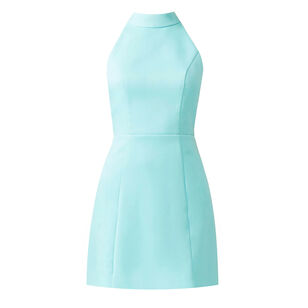 Gabi Halterneck Mini Dress