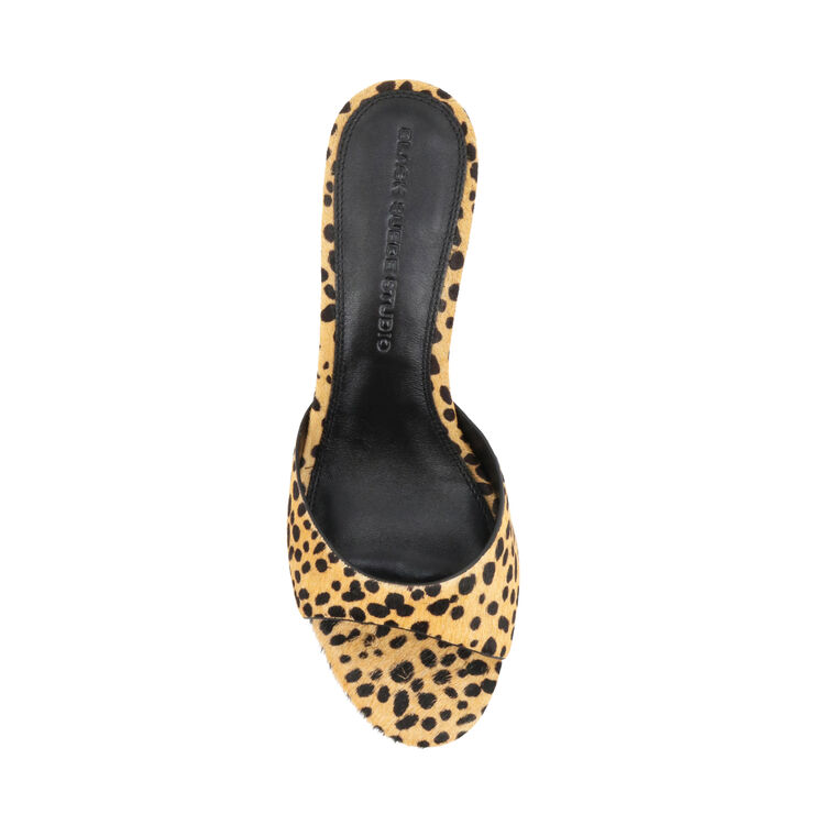 Freddie 65mm Pony Hair Mule image number null
