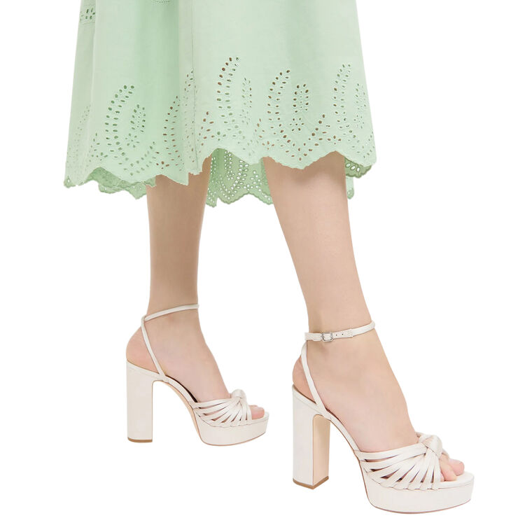 Rivka 120mm Platform Knot Sandal image number null