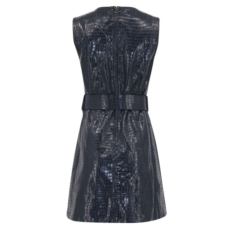 Reina Vegan Leather Dress image number null