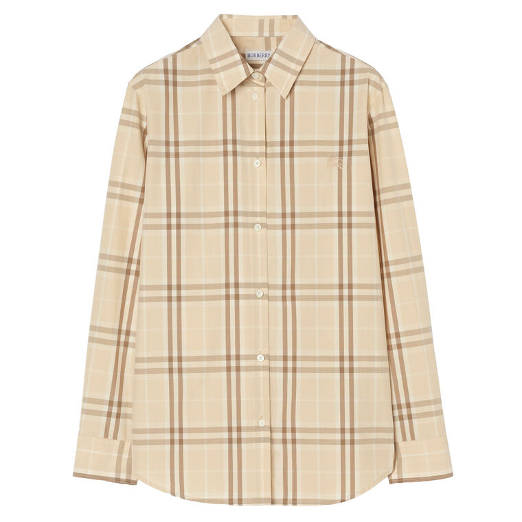 Classic Fit Check Cotton Shirt image number null