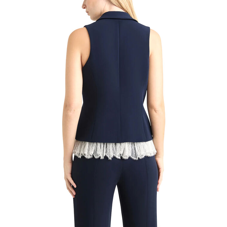Roxie Lace Detail Vest image number null