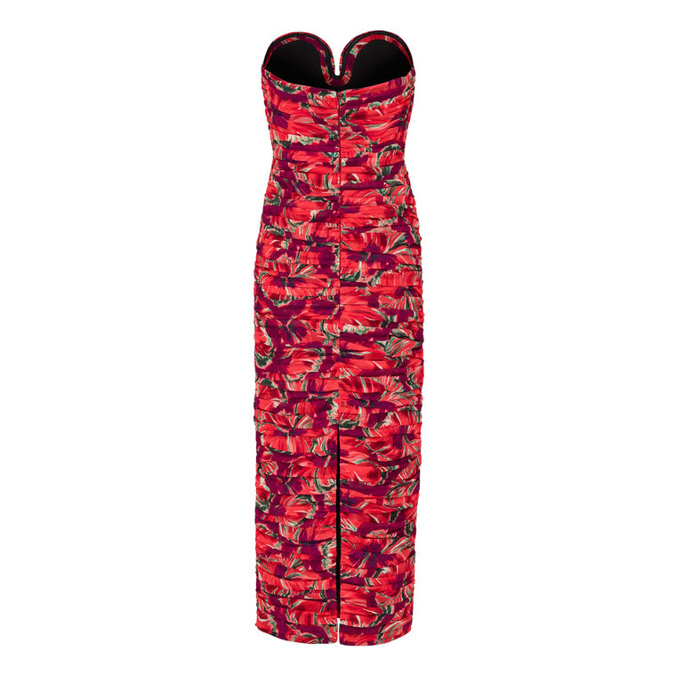 Windmill Floral Chiffon Dress image number null
