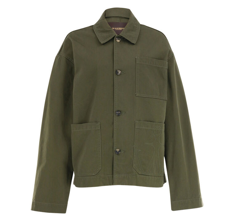 Patch Pocket Denim Jacket image number null