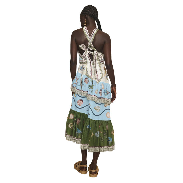 Bath House Midi Dress image number null