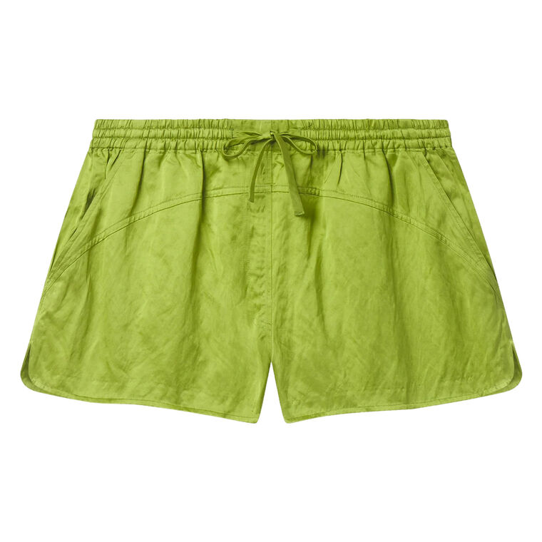 Camden Satin Drawstring Short image number null