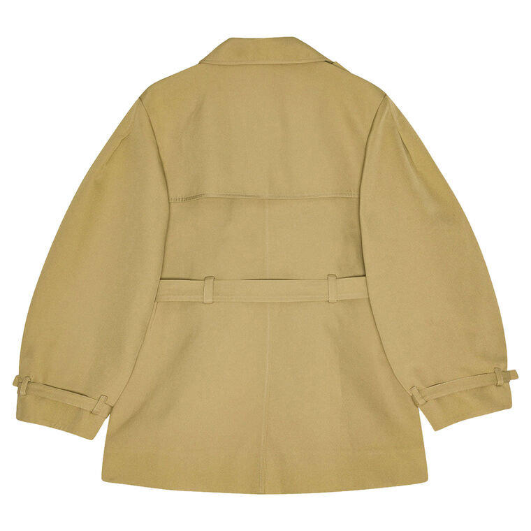 Heavy Twill Midi Trench Coat image number null
