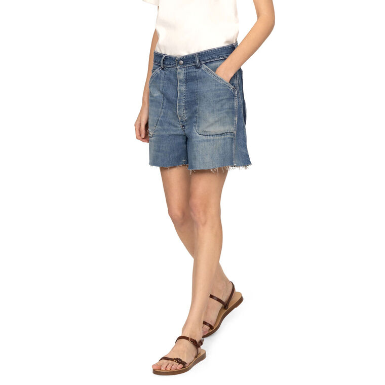 Spencer Denim Shorts image number null