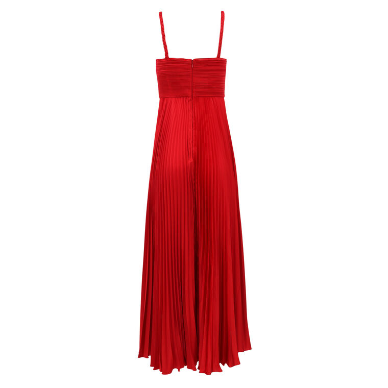 Idra Braided Halter Gown image number null