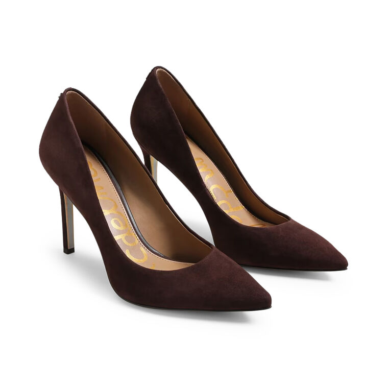 Hazel Suede Pointed Toe Pump image number null