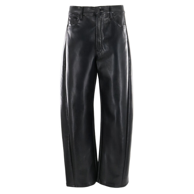 The Half Pipe Flood Pant in Recycled Leather image number null