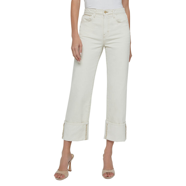 Leighton Cropped Cuffed Jean image number null