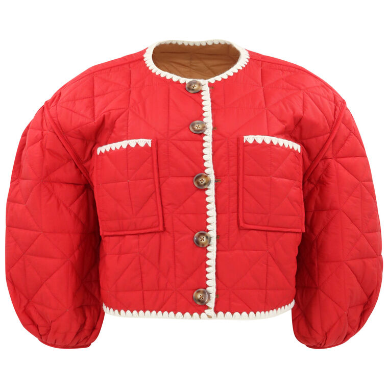 Leal Quilted Reversible Jacket image number null