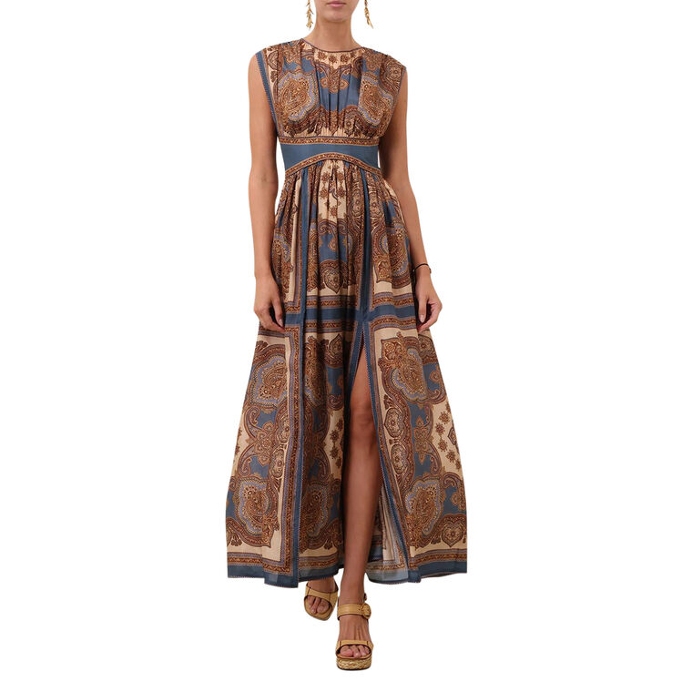 Mahon Waisted Maxi Dress image number null