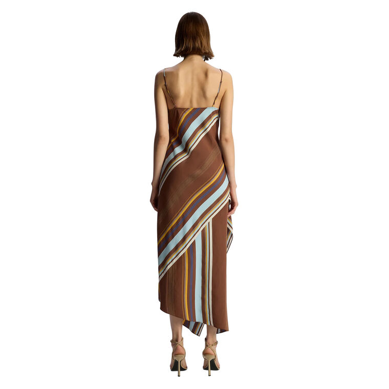 Lauren Striped Midi Dress image number null