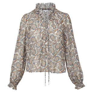 Hickory Silk Blouse