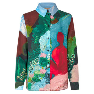 Long Sleeve Printed Shirt