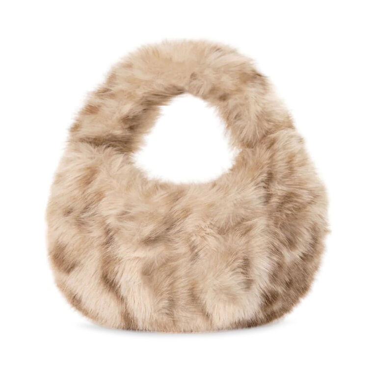 Alix Mini Faux Fur Hobo Bag image number null