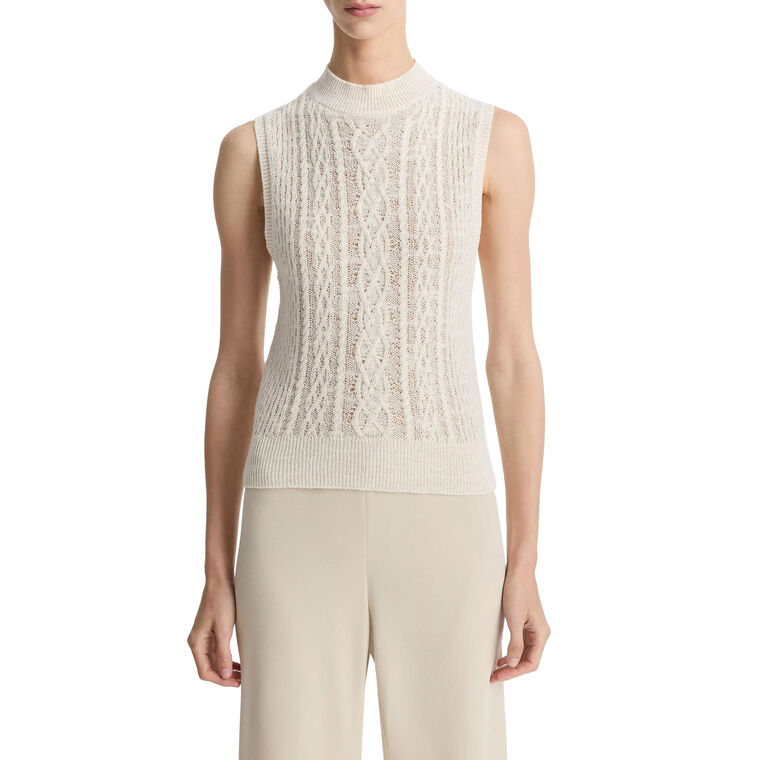 Cable Cotton-Blend Double-Layer Shell image number null