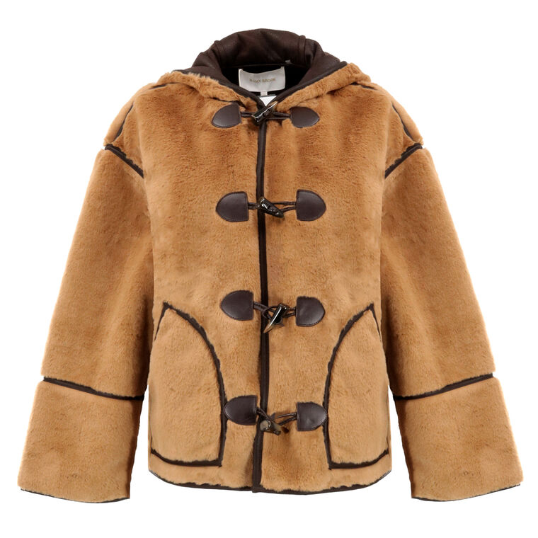 Lucy Faux Fur Reversible Coat image number null