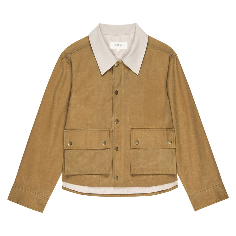 The Waxed Swingy Jacket image number null