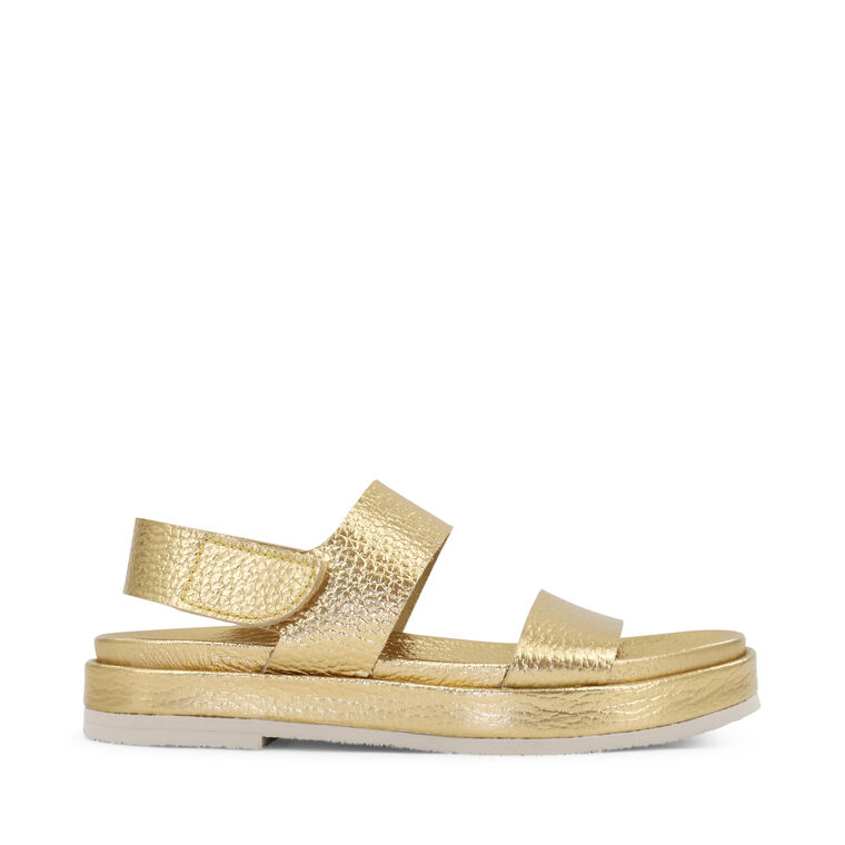 Jamili Metallic Flatform Sandal image number null