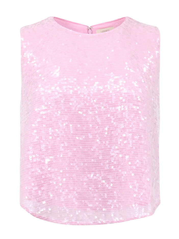 Sequin Viscose Croppe Round He image number null
