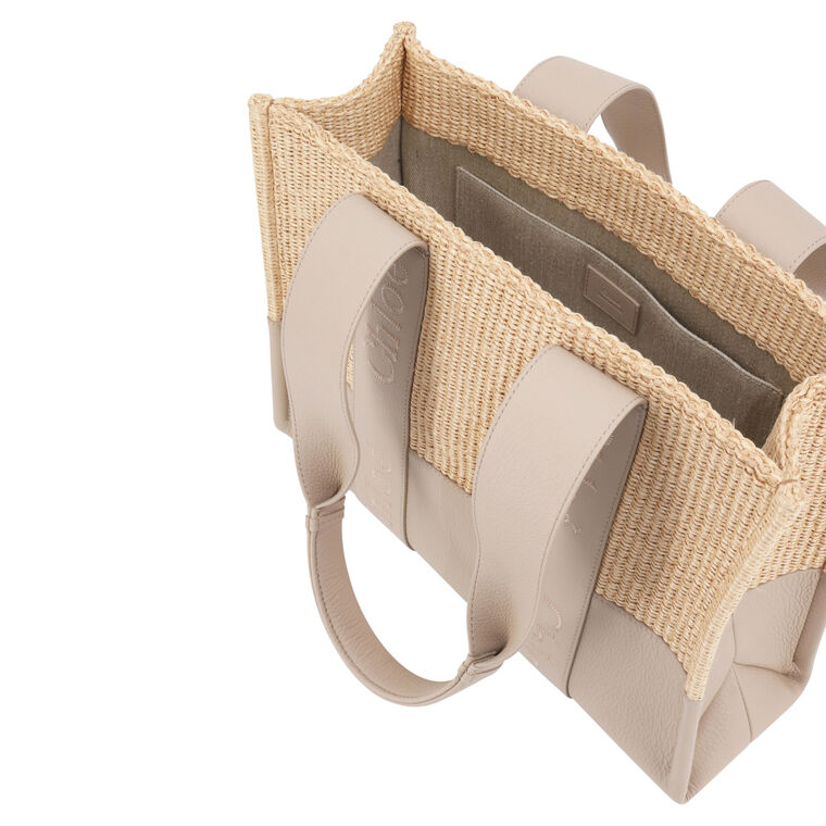 Raffia Woody Tote Bag image number null