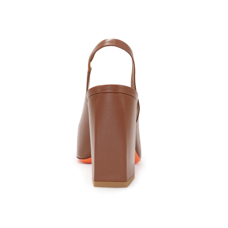 Peaches 90mm Covered Slingback Heel image number null
