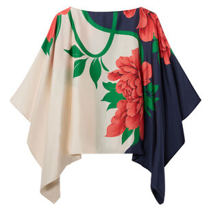 Foulard Square Silk Top