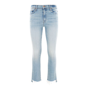 The Insider Crop Step Fray Jean