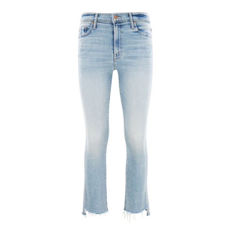 The Insider Crop Step Fray Jean image number null
