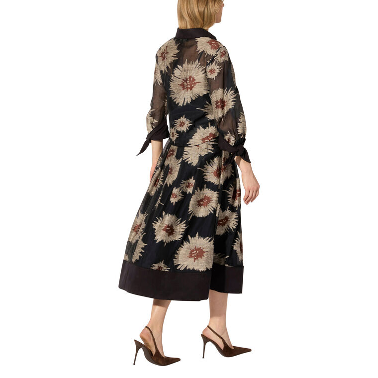Aster Fil Coupe Long Sleeve Blouse image number null