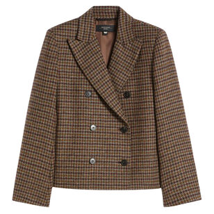 Gerusia Wool Blend Cropped Blazer