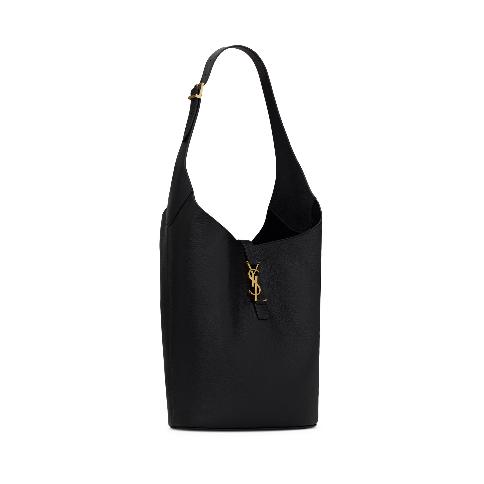 ★TOUT Y EST★ 3STAR LOGO HOBO BAGPINKNG2DMUAB45A NG2DMUAB45 Y large hobo in leather | Saint Laurent | YSL US